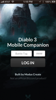 Diablo 3 Mobile Companion