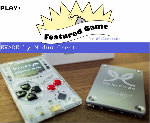 EVADE featured in Arduboy Magazine Volume 1