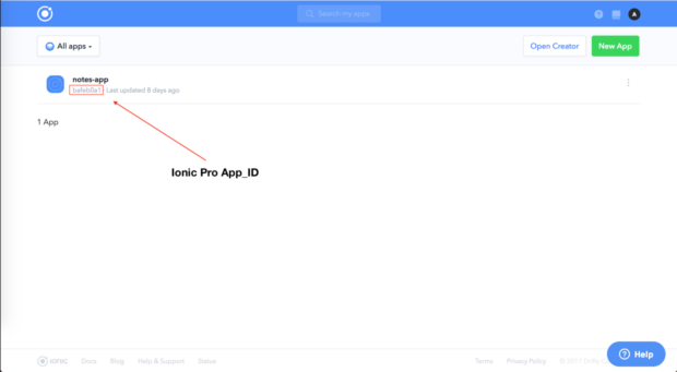 Building Better Ionic Apps With Ionic Pro, Part 3 -- APP_ID