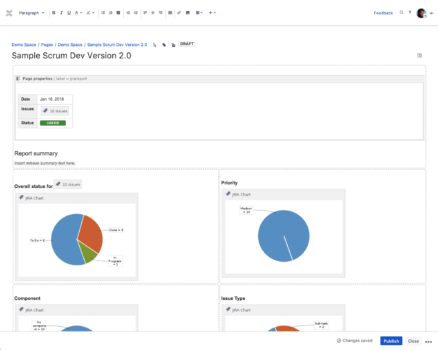 Ship It: Release Management in Jira and Confluence, Progress Report