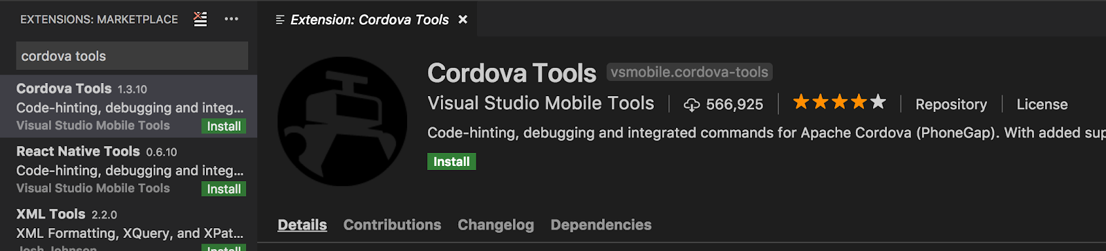 ionic-cordova-debug-device-visual-studio-code-extension-cordova-tools