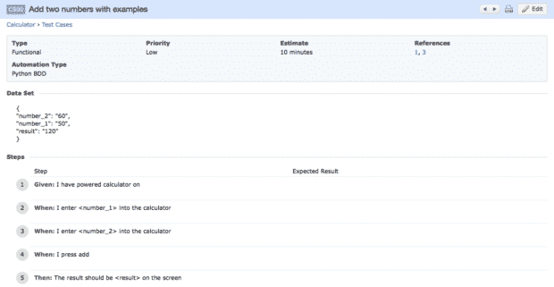 Testrail as Testcase 2