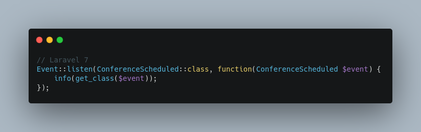 Better Syntax for Events