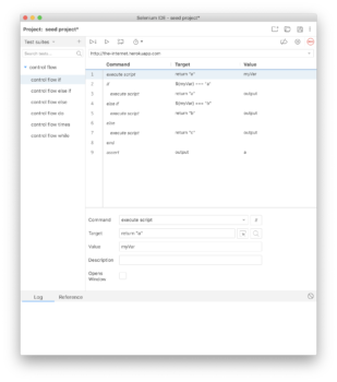 Selenium IDE