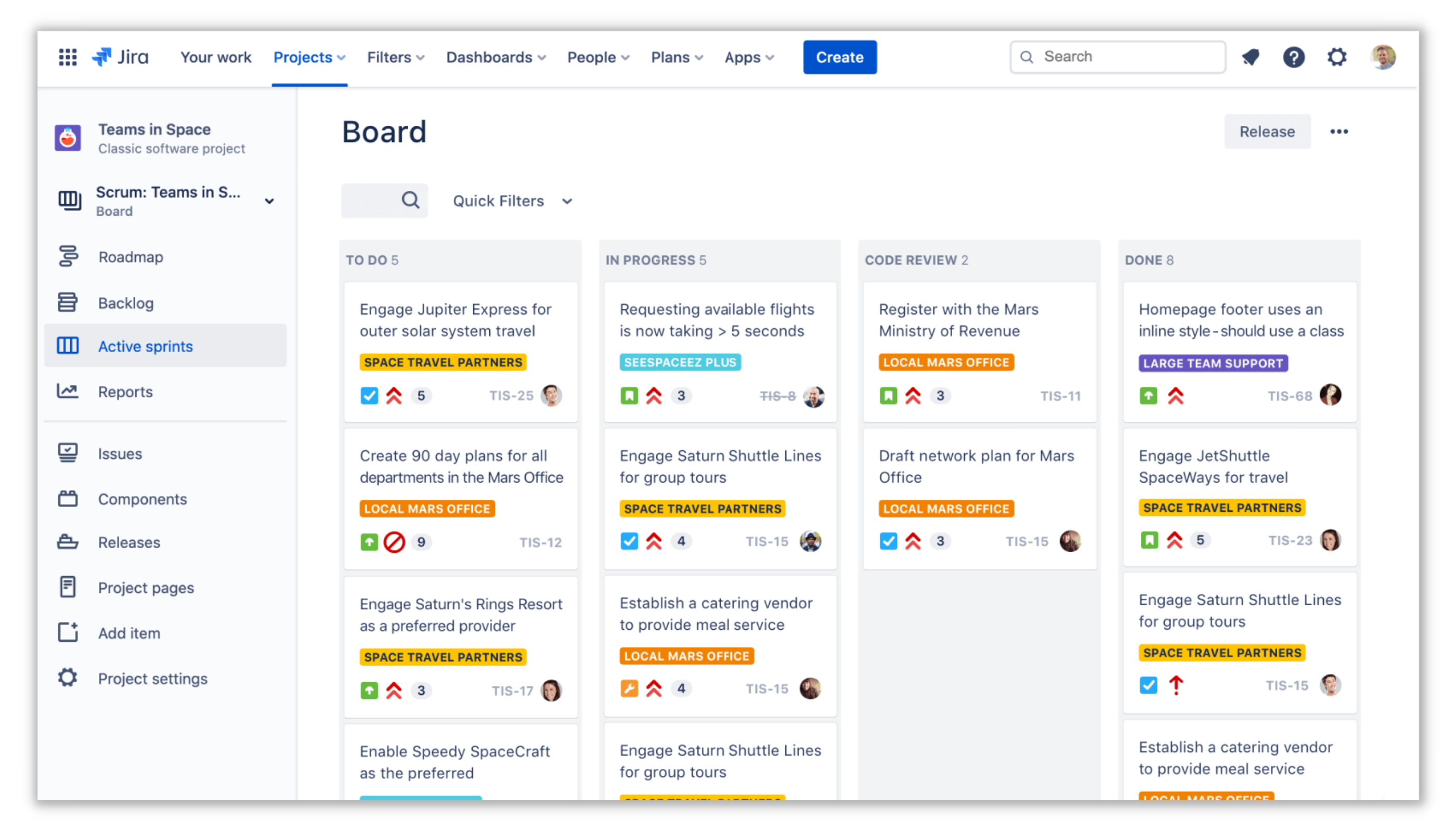 Jira project management software