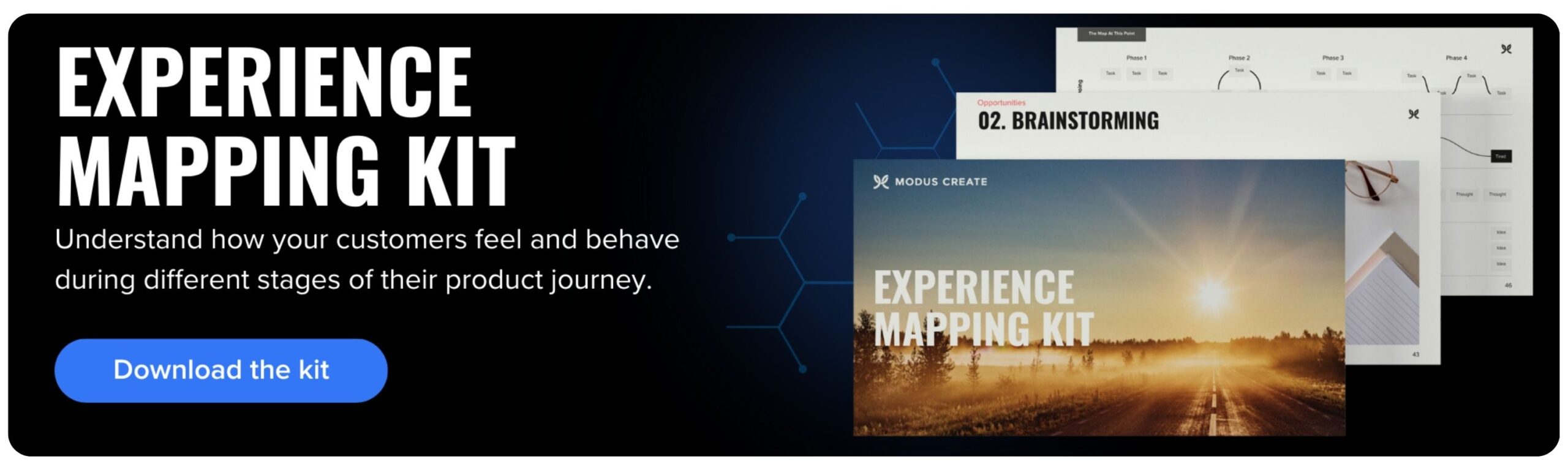 Download your experience mapping kit