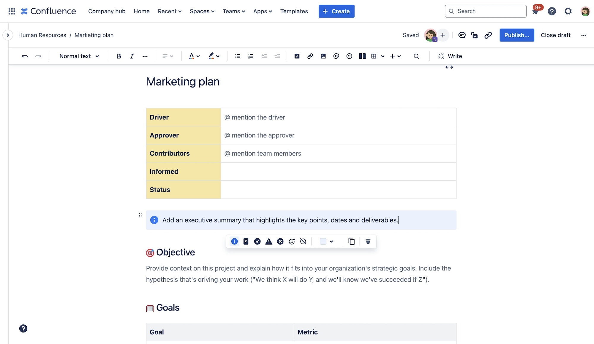 Confluence, created in 2004, is a collaboration tool or ECM (Enterprise Content Management) system developed by the Australian software company Atlassian. It's designed to help teams collaborate and share knowledge effectively through spaces, pages, and blogs. Some companies use it as an intranet. Whether you're part of a marketing, support, or development team, Confluence adapts to suit all company employees.