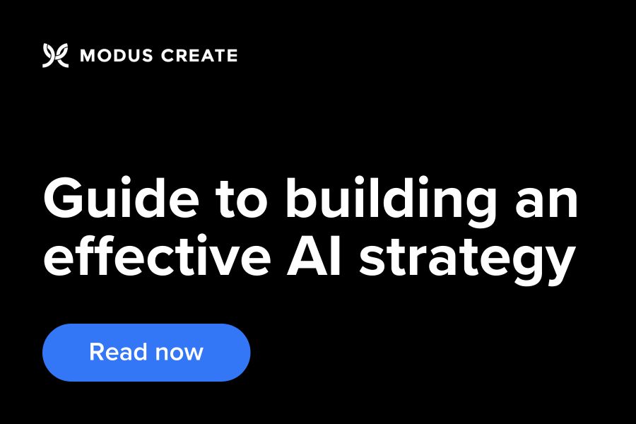 Practical guide to building an effective AI strategy